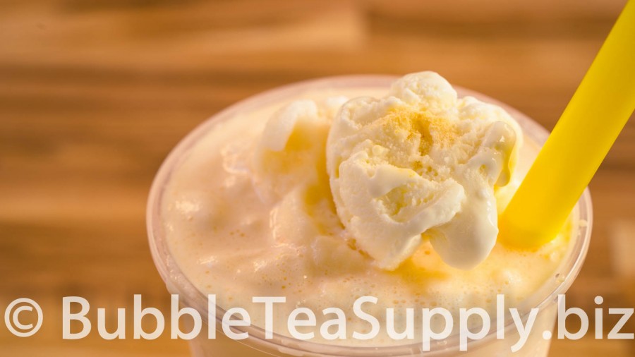 Orange Creamsicle with Boba Tapioca Pearls - 02