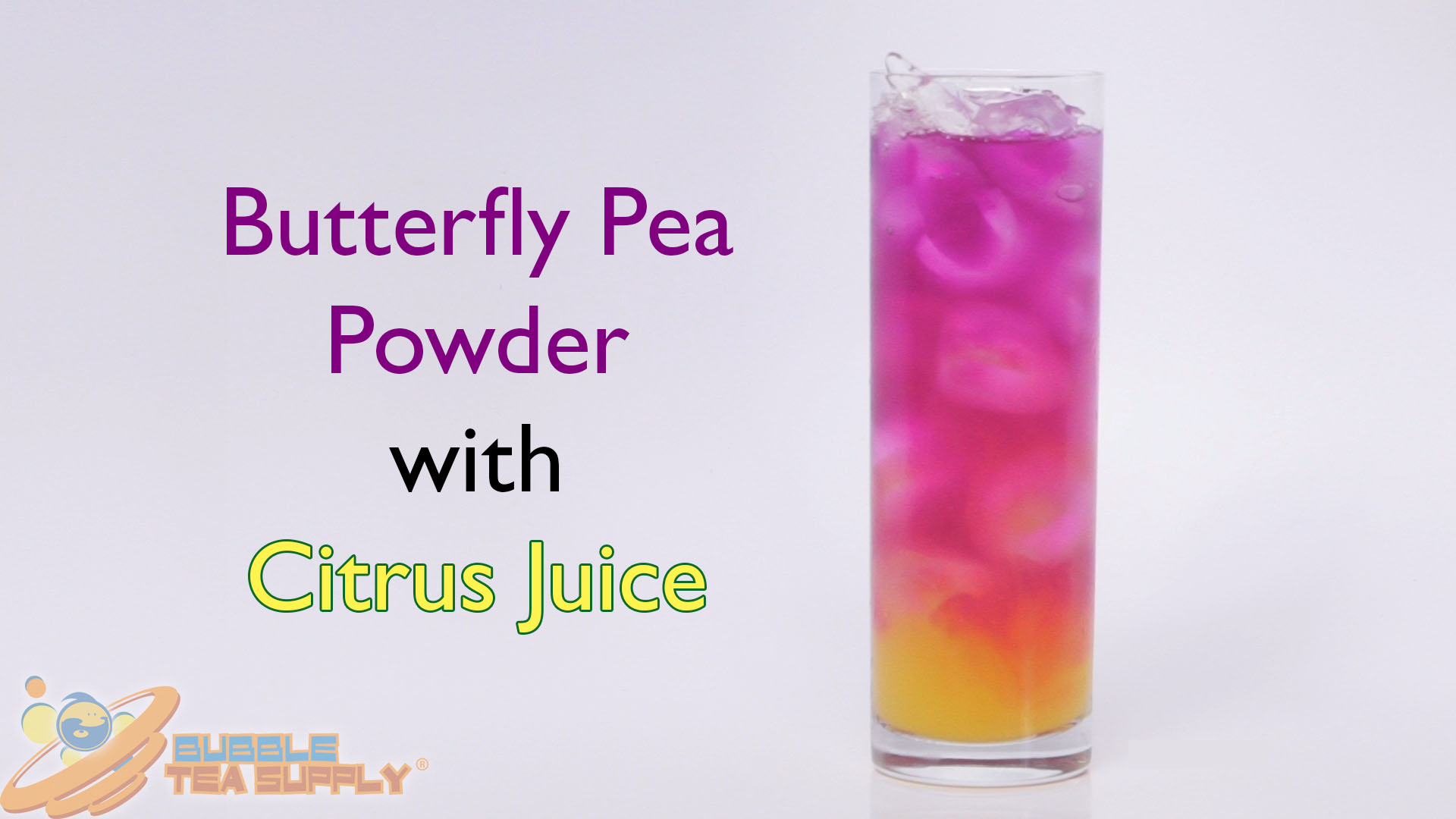 How to Make a Butterfly Pea with Citrus Juice Drink